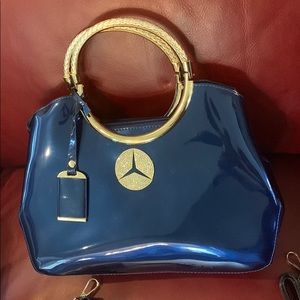 NWOT Mercedes Benz purse FREE Mercedes key chain